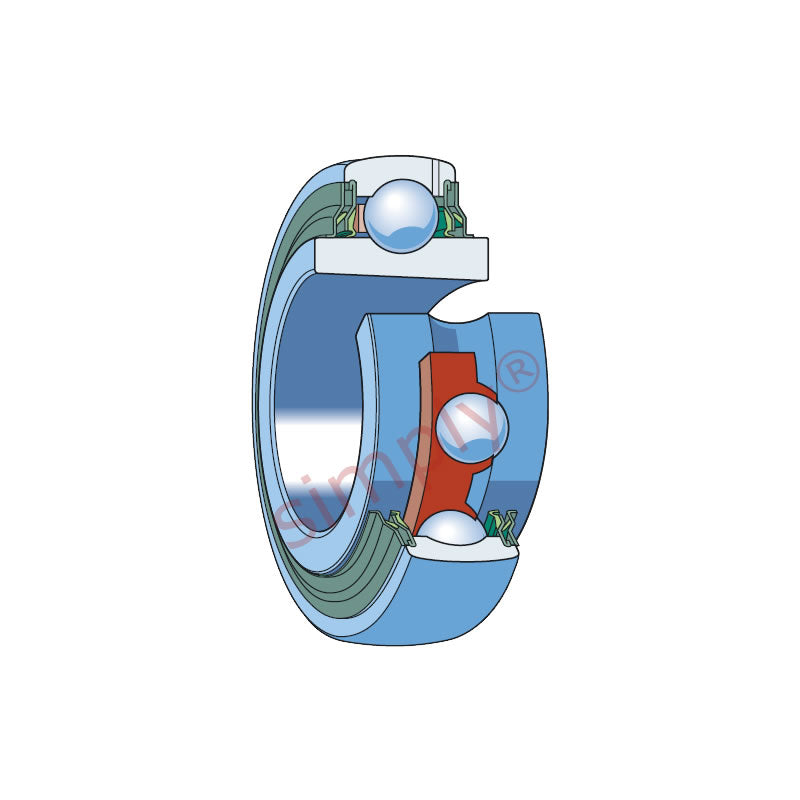 SKF YSA206-2FK Tapered Bearing Insert 1 inch with HE2306 Adaptor Sleeve 62mm Outside Diameter