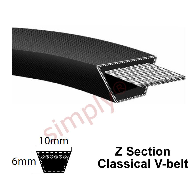 Z41.5 Continental PowerSpan Classical Z-Section V-Belt